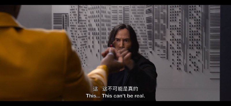 #电影资讯 👈🏻查看更多（机翻）黑客帝国4矩阵重启2160P内含中文字幕文件‼️不是机翻，‼️不是机翻是人工翻译校对▍外挂字幕添加方法