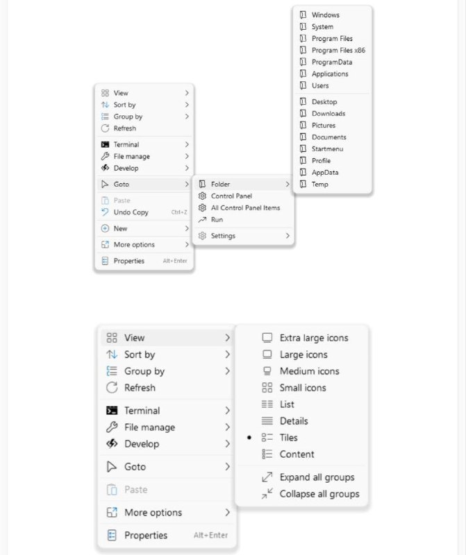 Nilesoft Shell ▎免费开源的可定制Win右键菜单🗯 讯文详情