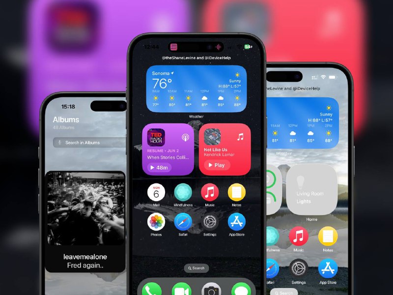 苹果iOS19系统提前体验国外大神根据爆料做出来的iOS19 轻应用点击下方链接Safari浏览器打开提前食用吧#️⃣WWDC开发者大会