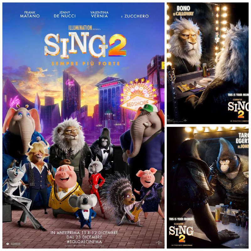 欢乐好声音2 4K2160P版本 中英字幕（2021）2021-12-22(美国)上映 / 片长110分钟▍剧情简介