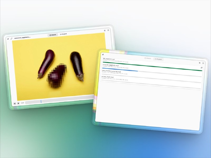 📣 最新数据备份 Lada | AI 视频马赛克修复工具 [原作者已删库]🖼标签