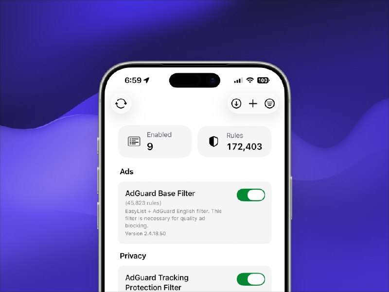📣 wBlock | Safari浏览器专属广告拦截器🖼 标签