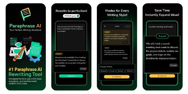限免App Store应用 | Paraphrase AI