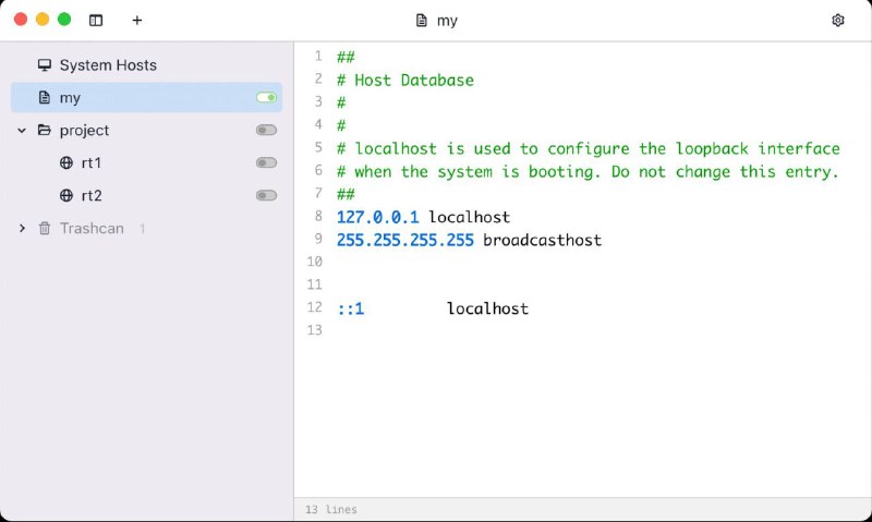 🌐 SwitchHosts ▎方便快速管理和一键切换多个hosts方案的免费开源跨平台工具🗣️👥【支持平台】
