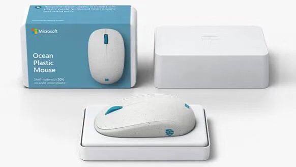 微软公司发布海洋环保鼠标
