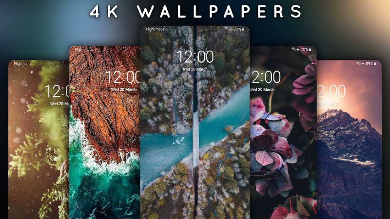 🤖 Android分享 ▎4K Wallpapers 