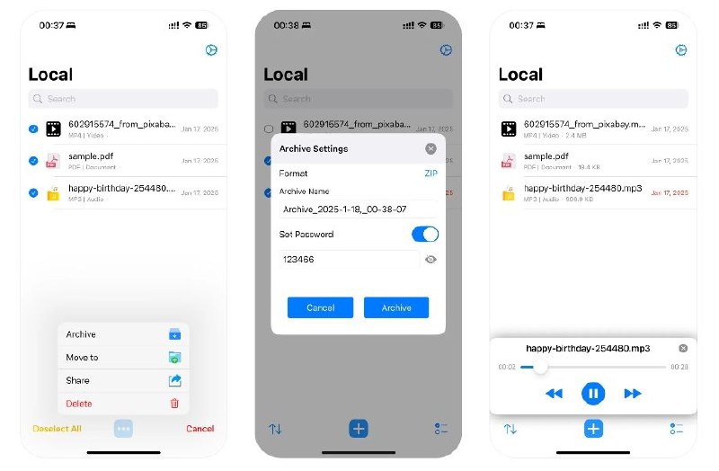 限免App Store应用 | Zip opener - 解压缩文件🔍 软件详情