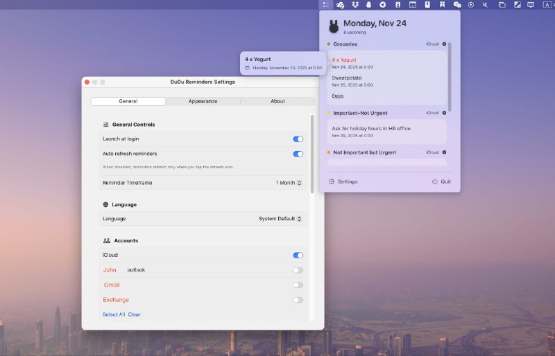 ✈️ 限免内购应用 | DuDuReminder