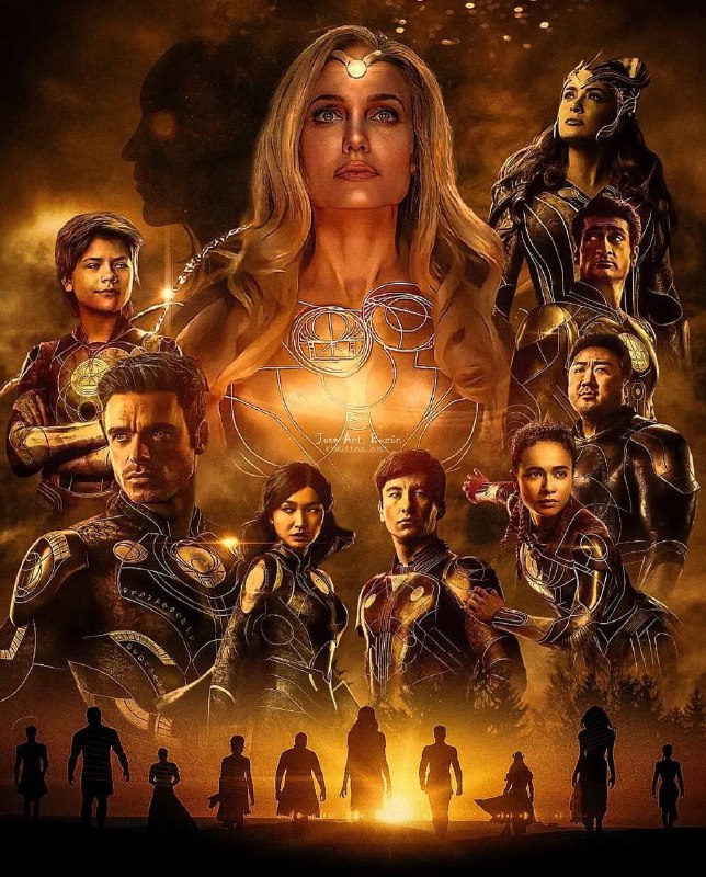 漫威电影 《永恒族 》2160P 4K英语中字✅2021-11-05(美国)上映 / 片长157分钟▍剧情简介