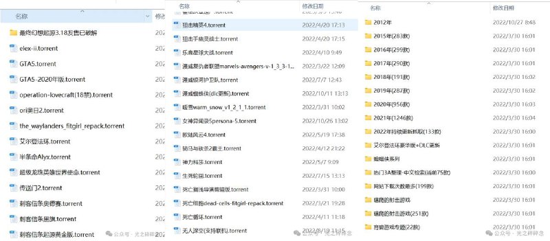 🕹 今日分享|2.84GB大小包含『4330个破解的游戏种子』📶 『资源获取』➖➖➖➖➖➖➖➖➖👍关键词搜索标签