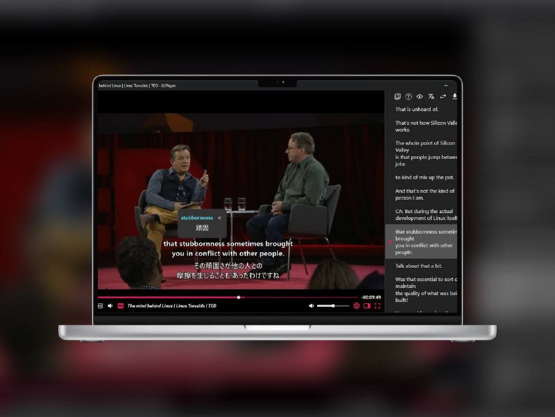 LLPlayer | 为语言学习而生，超越传统播放器！  集成 双字幕显示、AI 实时字幕生成与翻译，同时支持 OCR 字幕转换，轻松提取位图字幕内容
