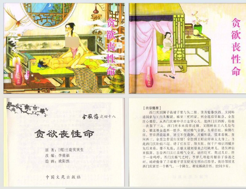 ✈️ 金瓶梅珍本合集 | 大小16G•内含30+不同版本🏷 检索标签