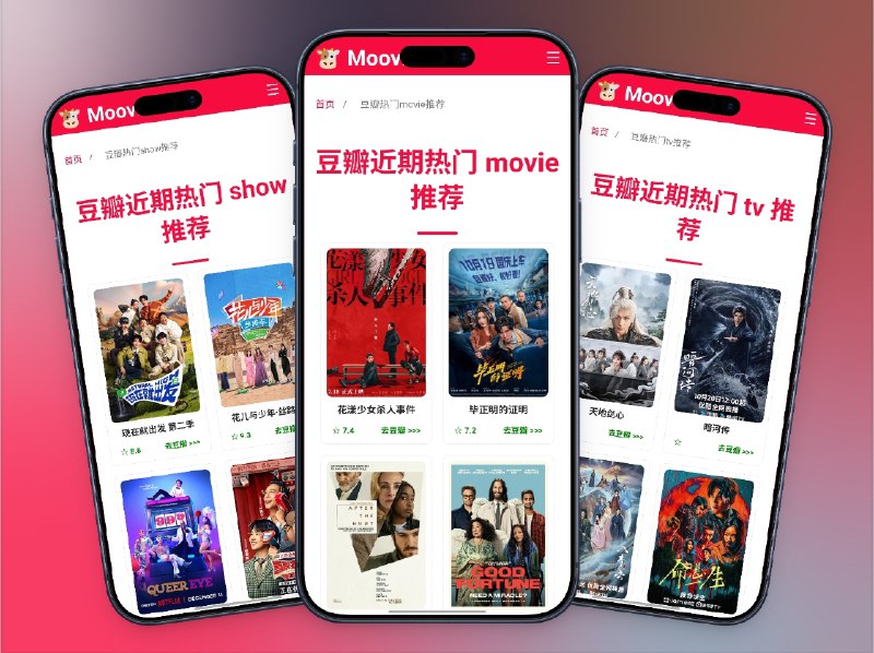 📣 Moovie | 全网影视聚合搜索，一次输入找全网影片🖼 标签