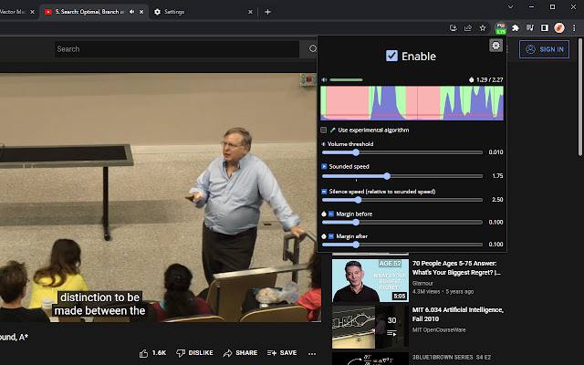 🌐 扩展程序 ▎Jump Cutter