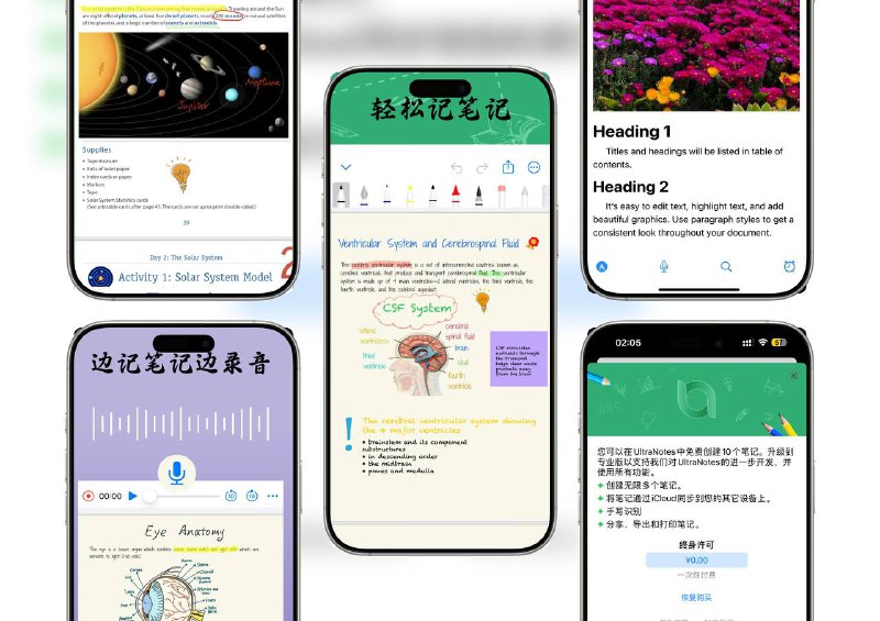 限免内购应用 | UltraNotes