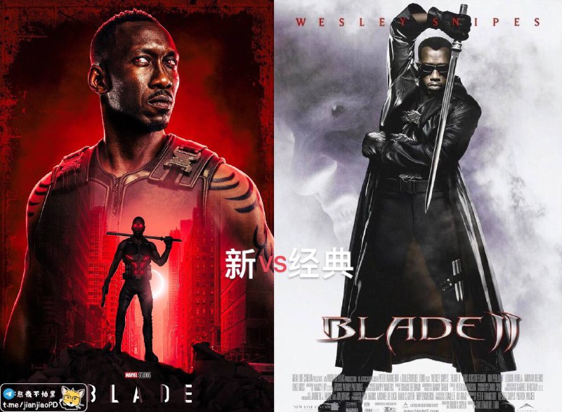 #电影资讯漫威宣布《新刀锋战士》明年10月见，并公布2022年多部電影上映日期▎漫威印度官方推特宣布《#新刀锋战士》在2022年10月7日上映，并由今年 #奥斯卡 “最佳男配”的获得者@马赫沙拉·阿里（《#绿皮书》《真探》），将出演重启版《刀锋战士》老三部电影中这个“吸血鬼猎人”的角色也是黑人，由@韦斯利·斯奈普斯 出演