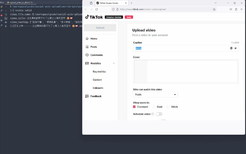 💯 免费开源神器 ▎自动化上传视频到社交媒体
