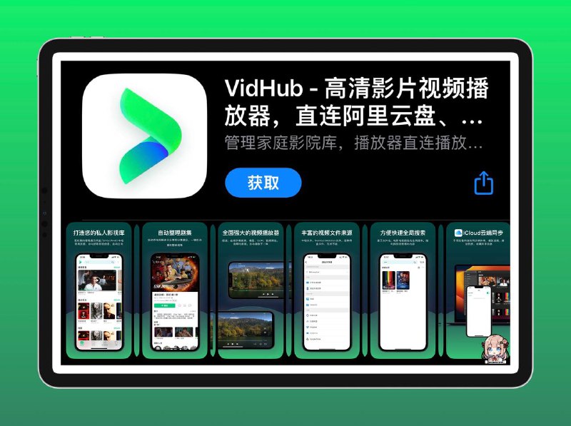 📱 最新支持飞牛Nas·同时支持iOS、AppleTV的平台的视频播放器 ▎ Vidhub