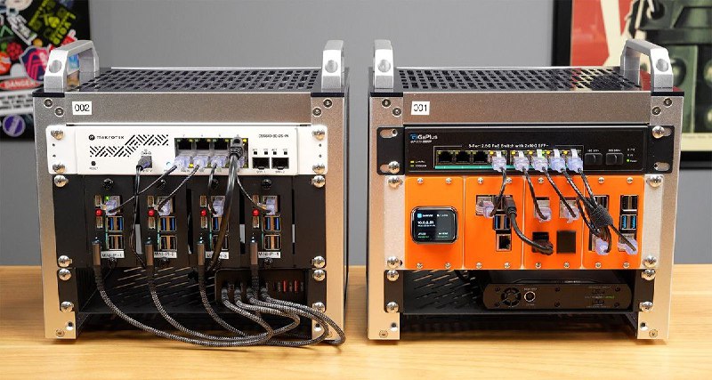 🔖 Mini Rack | 极简家庭机柜构建指南，DIY 发烧友的理想项目　想在家搭个 NAS 或服务器集群，却不想搞一整个 42U？Mini Rack 项目正好适合你！由知名极客 Jeff Geerling 维护，这个开源仓库详细记录了如何构建一个小巧实用、结构紧凑的 mini 机柜，适配树莓派、迷你交换机、UPS、电源模块等，适合家庭或工作室环境，既实用又充满极客美感　你可以先照着他的构建方案搭一个 6U 原型出来，再根据自己的需求加挂网络设备或软路由，整个过程又实用又上头🐙 mini-rack标签