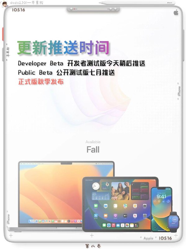 昨晚凌晨 #苹果WWDC2022 发布会有哪些信息值得我们关注的？🧑🏻‍🌾香秀从网上为大家搜集来的视频加图片的方式，视频相比较于图片，是对它更新内容的一个总结，详细🔎信息还是看图片比较全，你们可以结合着看👀，此为最全发布会文章概况，你值得一看👍🎓 #iOS16 系统可升级的手机型号汇总