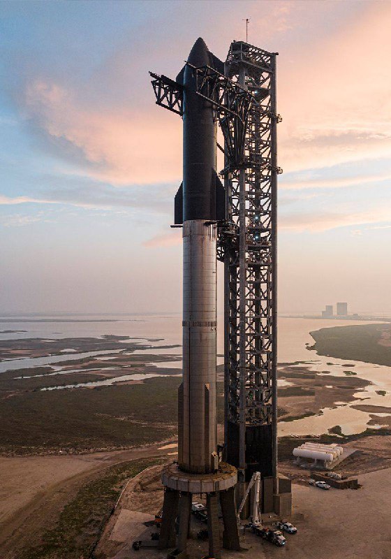 马斯克的火箭🚀 Space X 星舰将于今晚首射    SpaceX 预计将于今晚 20