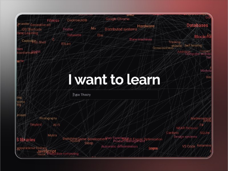 📣 Learning Anything | 开源学习资源图谱，让学习路径一目了然🖼 标签