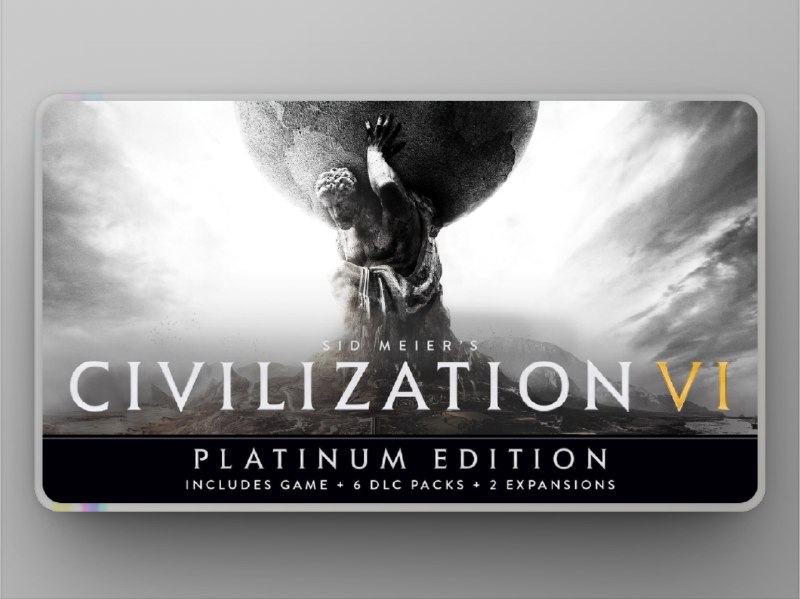 🕹️ Epic喜加一 | 本周限免送出的游戏 《席德·梅尔的文明VI 白金版》-- DLC解锁！　从石器时代一路干到信息时代，当地球球长！” 你将扮演一个文明的领袖（比如秦始皇、埃及艳后、罗斯福…），从零开始建城、搞科技、玩外交、打仗，目标是让你的文明称霸世界📬 文明6 领取地址⏱️ 领取时间截止至 2025/07/24 23