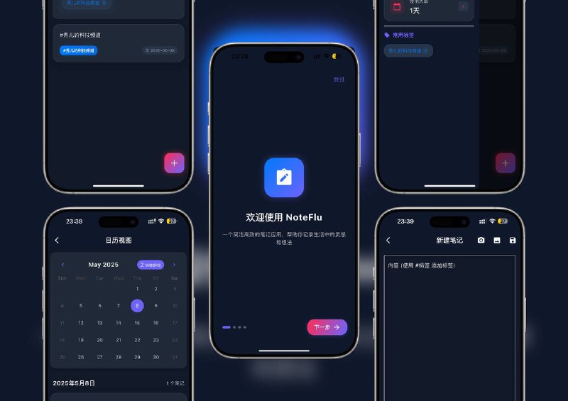 限免付费应用| Noteflu