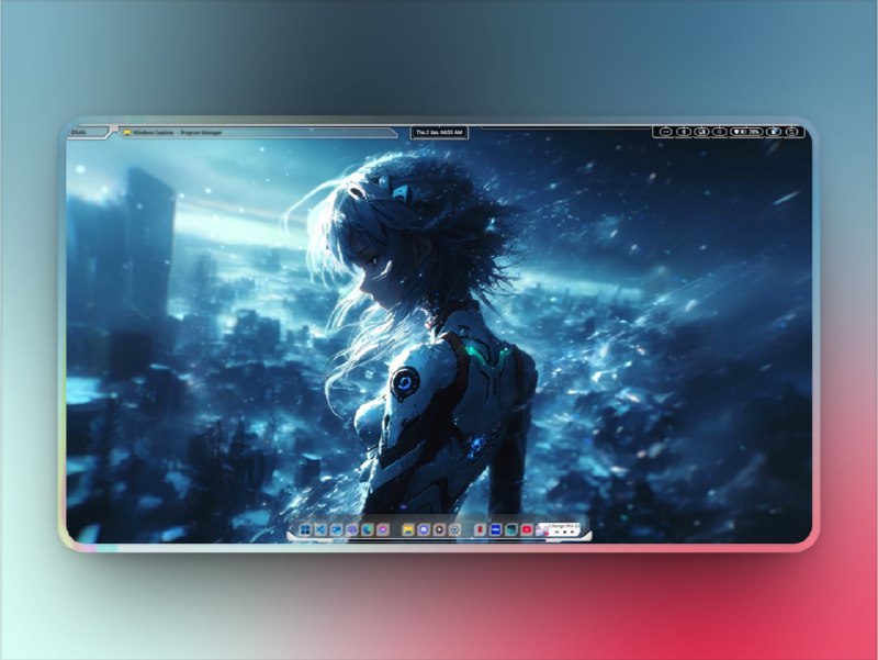 👥 Seelen UI | 让 Windows 桌面拥有极客灵魂　Seelen UI 是一款专为 Windows 桌面个性化 打造的开源工具，让你的系统拥有堪比 Linux 与 macOS 的自由定制体验