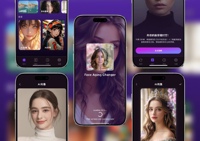 限免付费应用 | AgeLapse Face Age Changer——AI 滤镜模拟年龄变化，探索面部变迁  利用AI 滤镜，体验面部衰老、年龄倒退、历史外观等变化，还支持去除背景、自动增强、面部修饰，轻松打造理想形象，并可一键分享照片☁️限免有时效性请注意时间☁️在购买界面中没有显示金额，说明就是免费的🎮设备需装有 iOS 12.0或更高版本🏬 AgeLapse Face Age Changer        [🎮终身购买¥0.00 元]平台