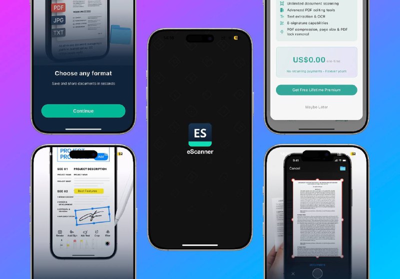 🔖 限免付费应用 |   eScanner
